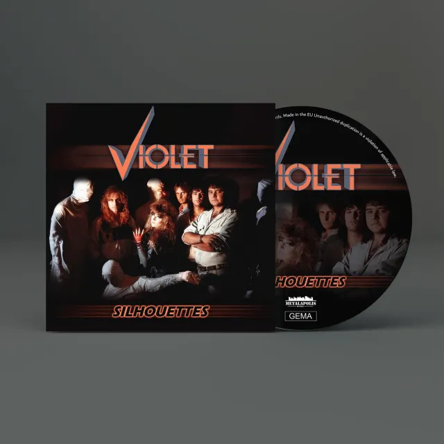 Violet Silhouettes CD édition standard hard rock
