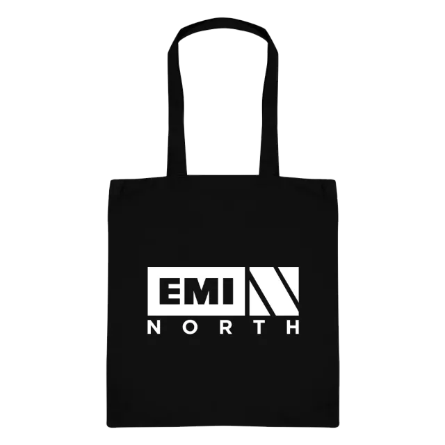 EMI North Tote bag coton noir