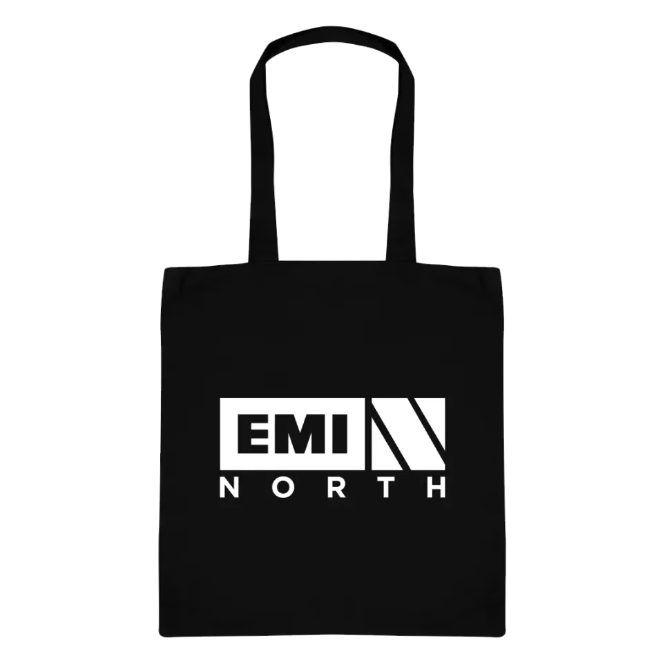 EMI North Tote bag coton noir