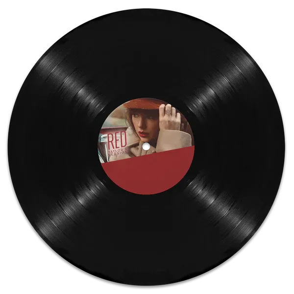Taylor Swift Red Taylor's Version vinyle 4 LP noir