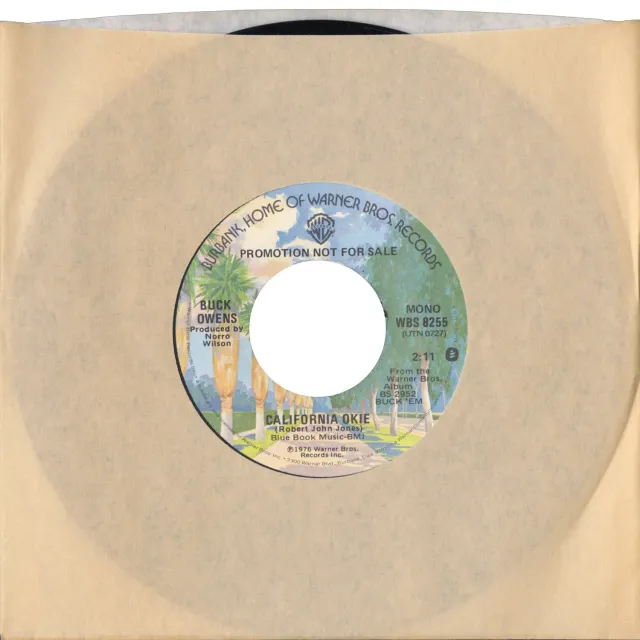 Omnivore Recordings Buck Owens California Okie vinyle 7" vintage