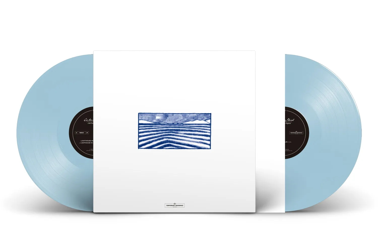 Temporary Residence Cerberus Shoal And Farewell To Hightide double vinyle bleu ciel
