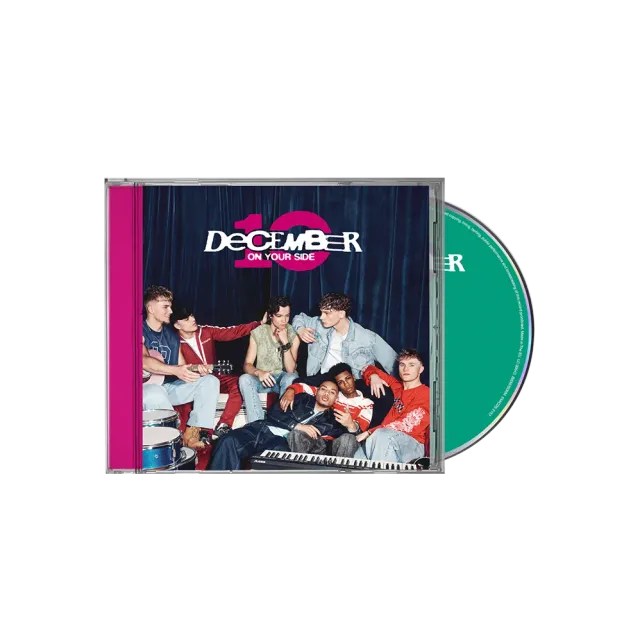 EMI On Your Side CD vert menthe 8 titres collector
