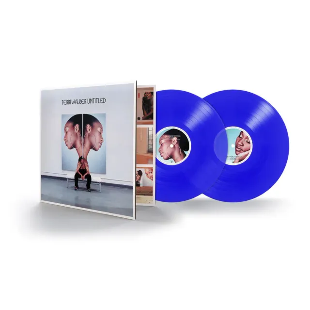 EMI Untitled Terri Walker vinyle 2LP bleu limité