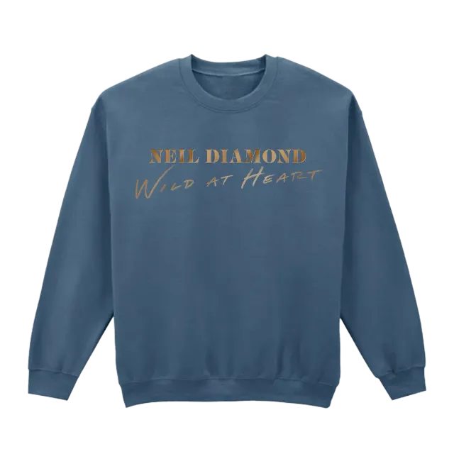 EMI Wild At Heart sweat col rond bleu indigo