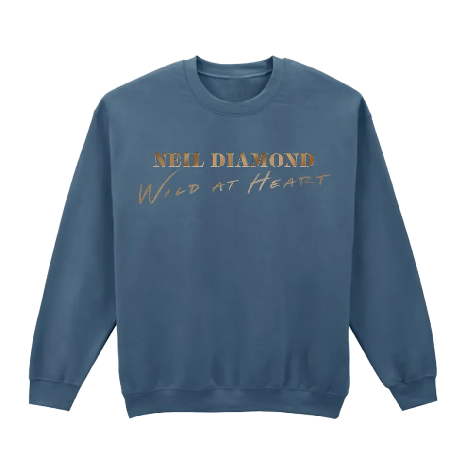 EMI Wild At Heart sweat col rond bleu indigo
