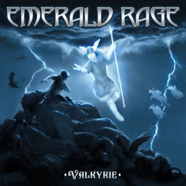 Emerald Rage Valkyrie CD power metal 500 ex