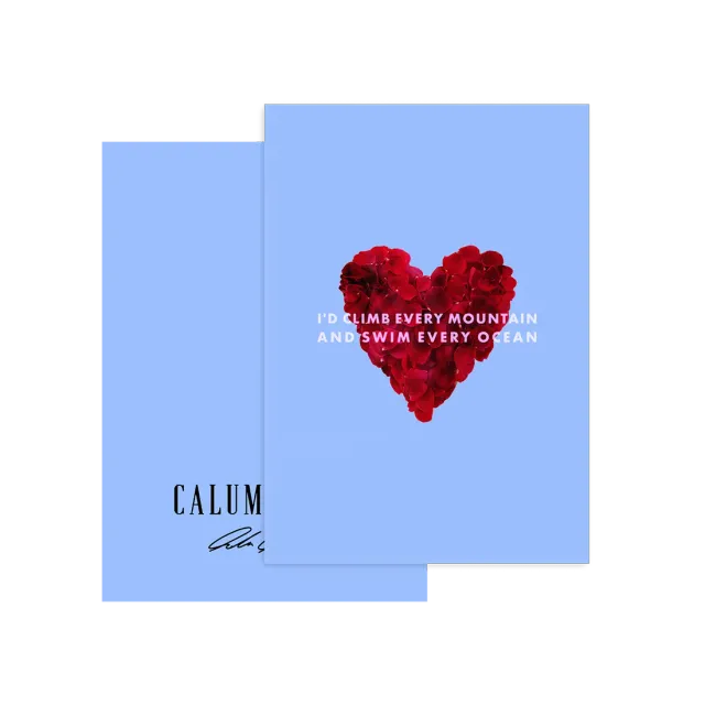 EMI You Are The Reason carte 148x210 enveloppe