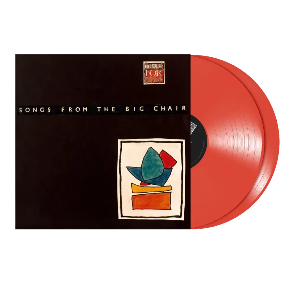 EMI Songs From The Big Chair 40th Anniversary vinyle 2LP rouge