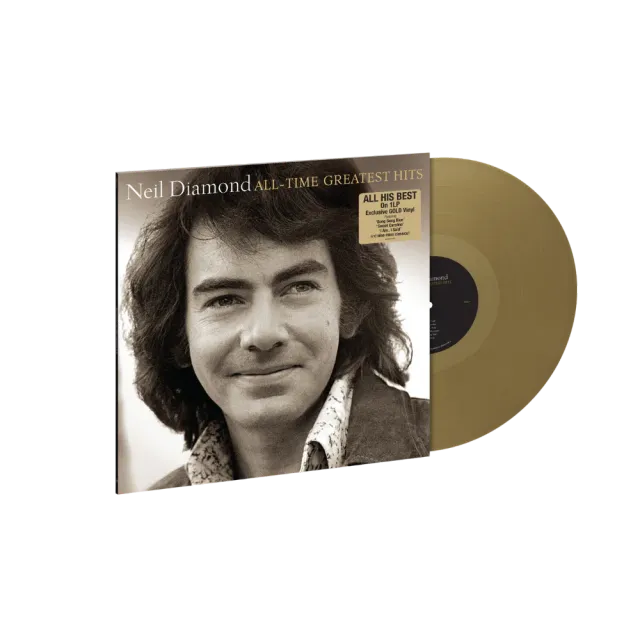 EMI All-Time Greatest Hits vinyle LP gold Neil Diamond