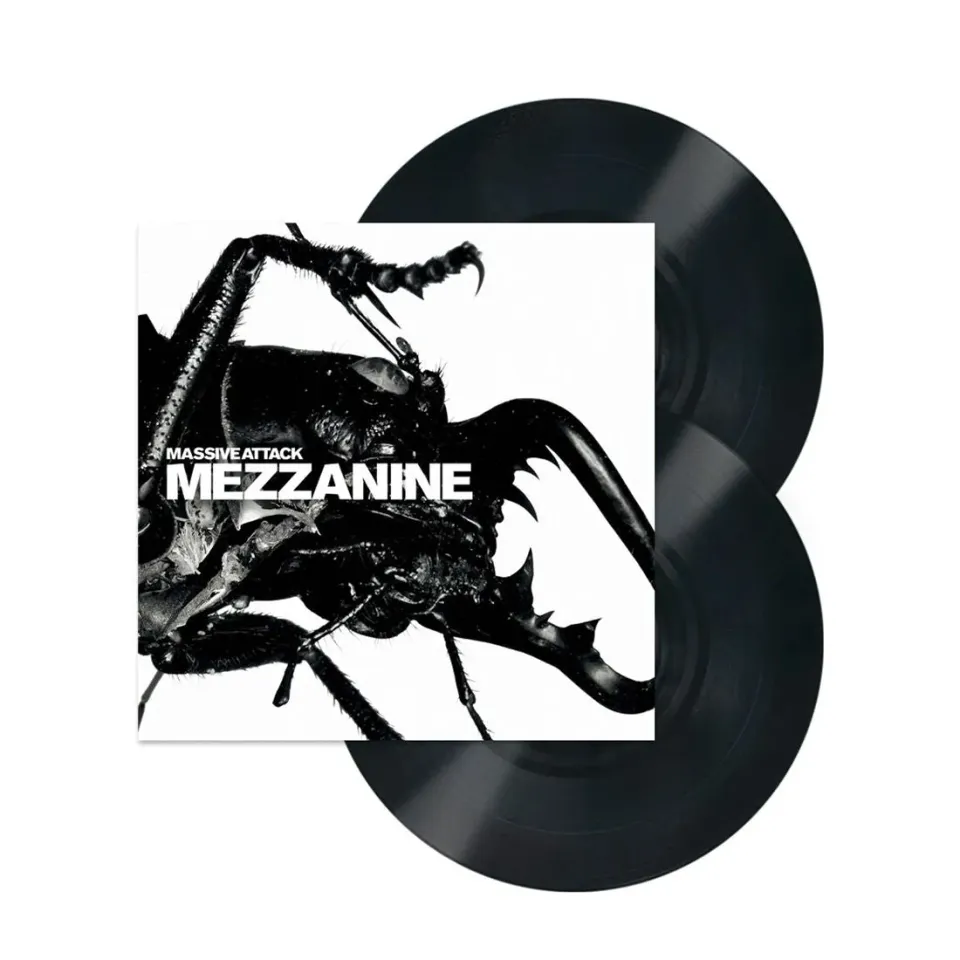Massive Attack Mezzanine vinyle 2LP trip-hop