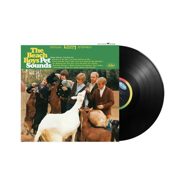 EMI Beach Boys Pet Sounds vinyle LP stéréo 180 g