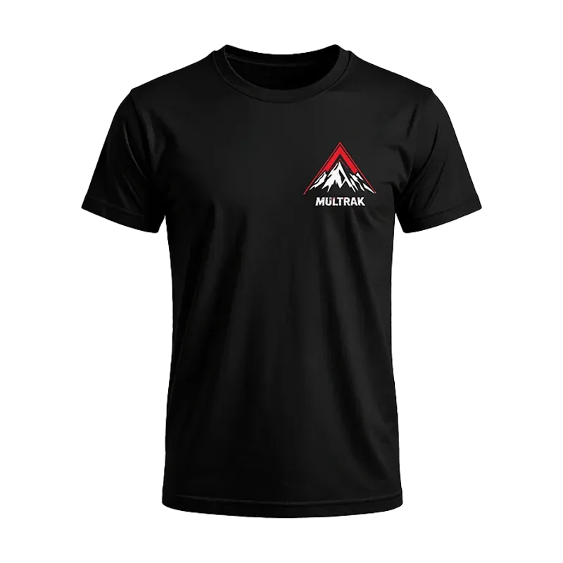EMI Multrak T-shirt noir 100% coton