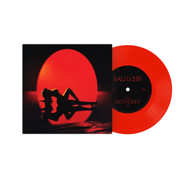 Kali Uchis Moonlight single 7" vinyle ruby