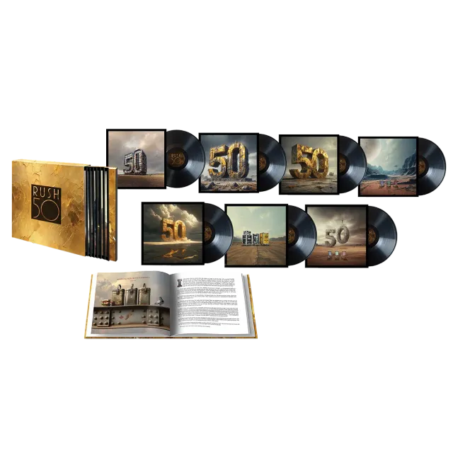 EMI Rush 50 coffret 7 vinyles 180g 50 titres