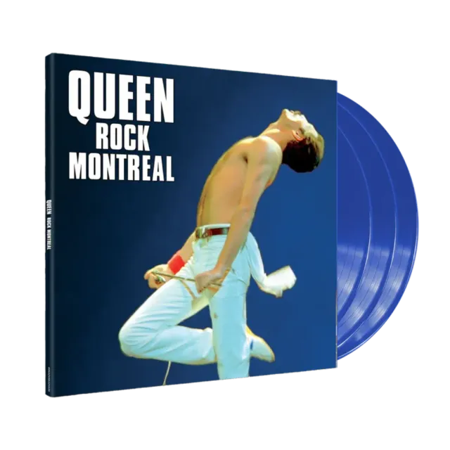 Queen Rock Montreal vinyle couleur triple édition limitée