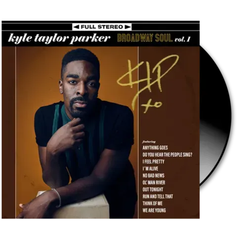 Center Stage Records Kyle Taylor Parker Broadway Soul Vol.1 vinyle signé