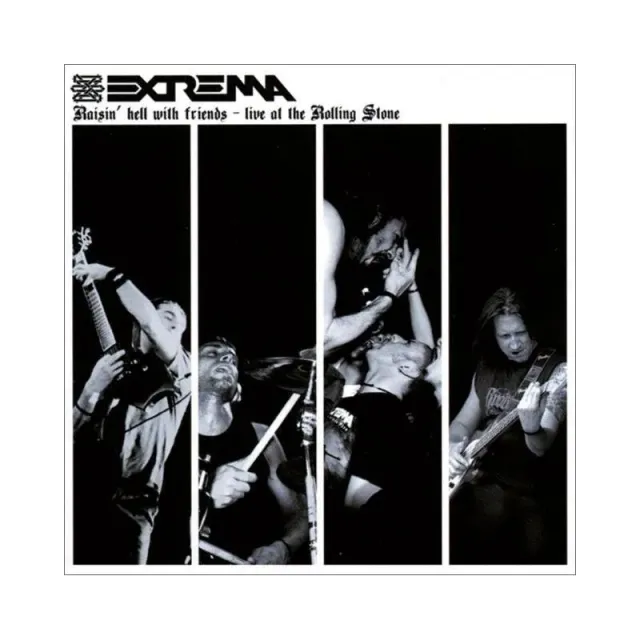 Rockshots Records Extrema Raisin Hell With Friends Live CD thrash