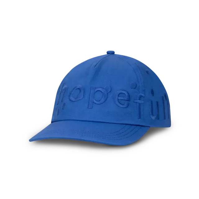 EMI Hopefully ! casquette bleue brodée coton