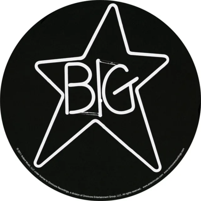 Omnivore Recordings Big Star Slip Mat feutrine phospho
