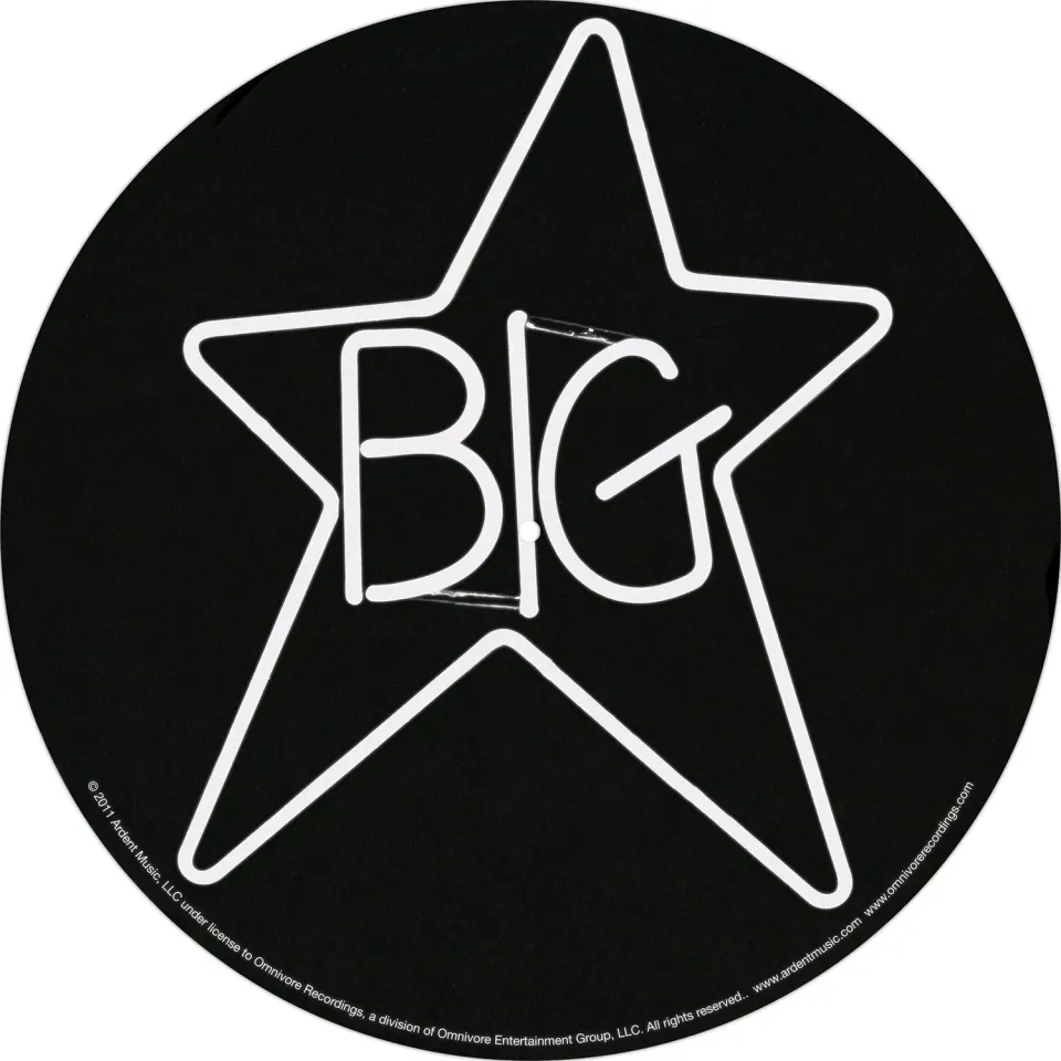 Omnivore Recordings Big Star Slip Mat feutrine phospho
