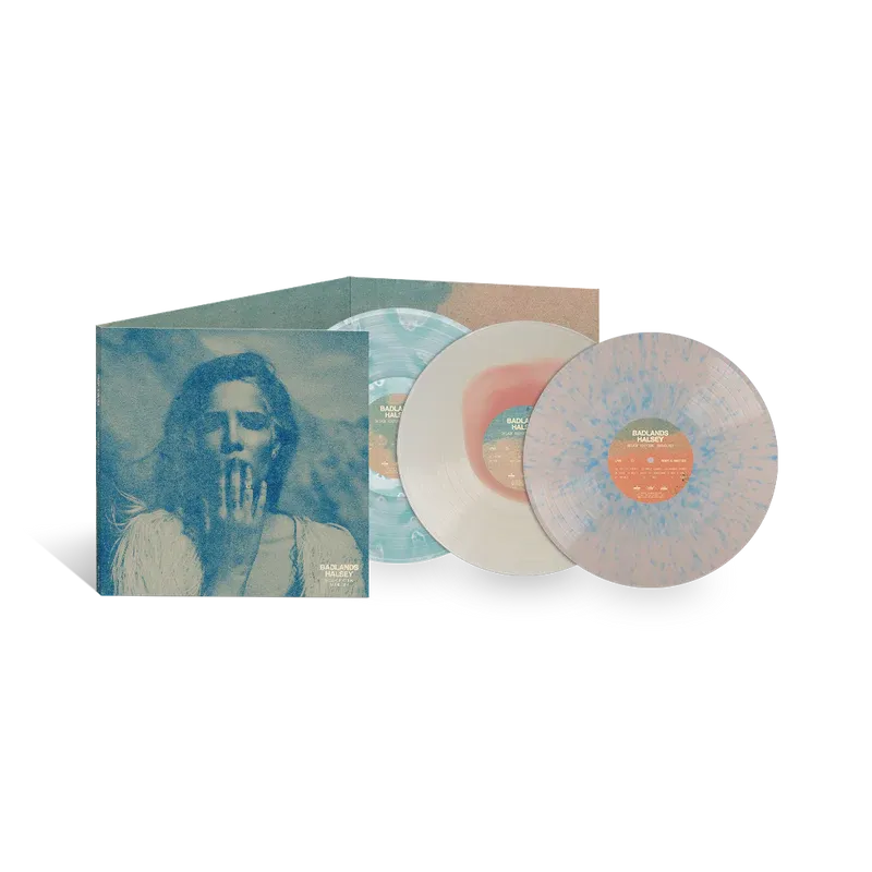 EMI Badlands Decade vinyle 3LP couleur anthology
