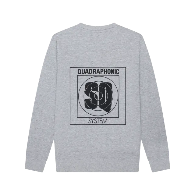 EMI Quadraphonic System Logo sweat crewneck coton bio