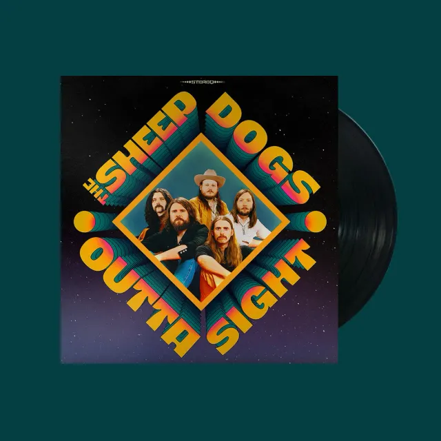 Sheepdogs Outta Sight vinyle LP noir 140g