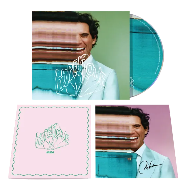EMI Hyperlove CD + carte d'art signée