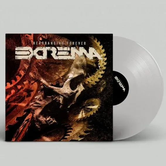 Rockshots Records Extrema Headbanging Forever vinyle argent