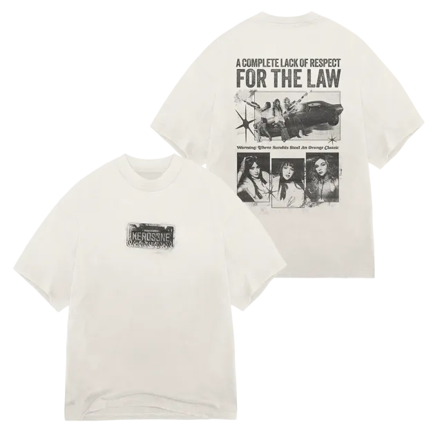 EMI Kerosene Newspaper T-shirt blanc S-XXL