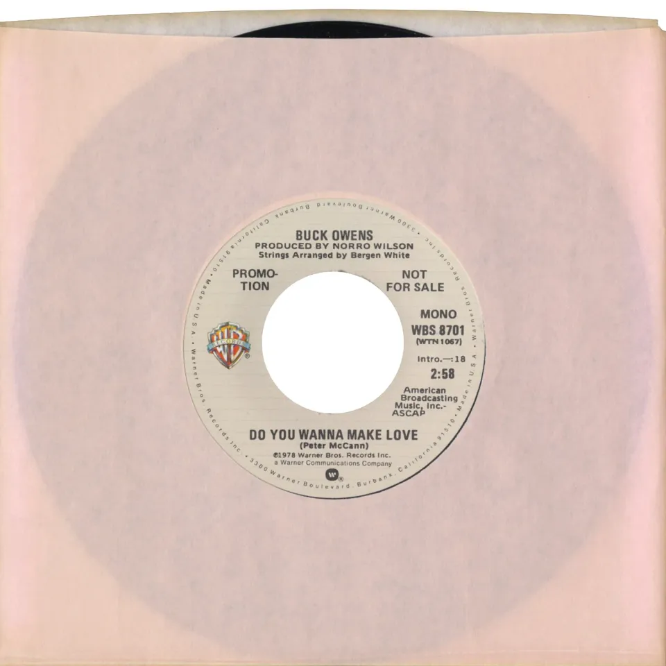 Omnivore Recordings Buck Owens Do You Wanna Make Love single 7"
