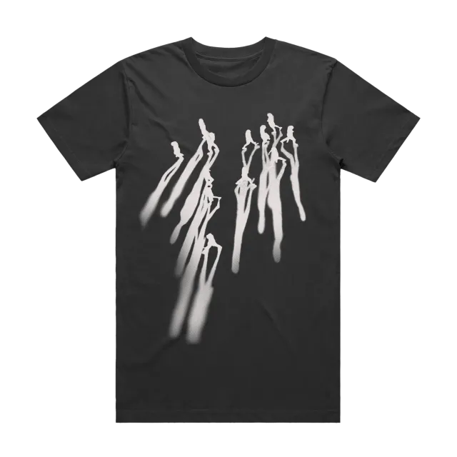 EMI Shadow Print T-shirt charcoal gris coton