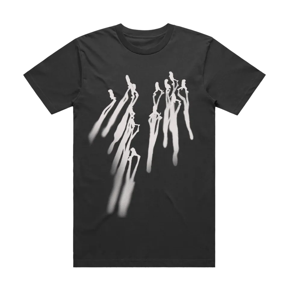 EMI Shadow Print T-shirt charcoal gris coton