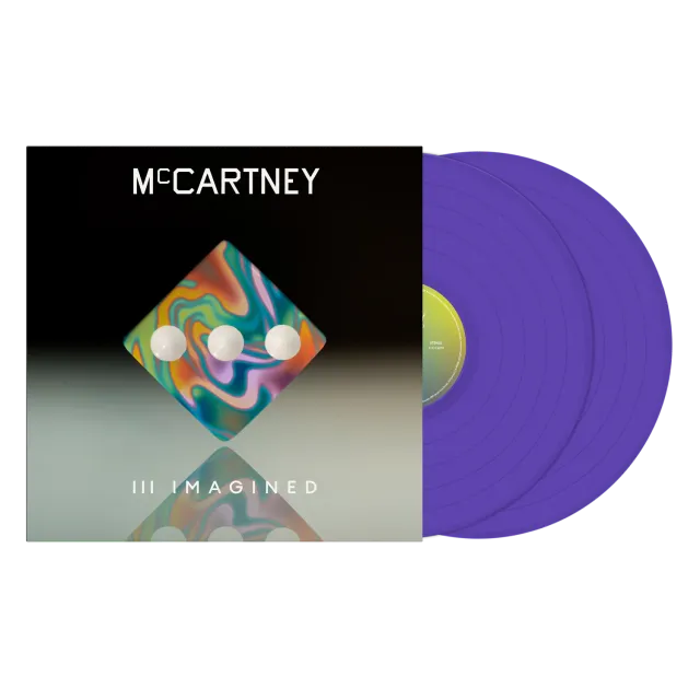 Paul McCartney McCartney III Imagined vinyle 2LP violet limité