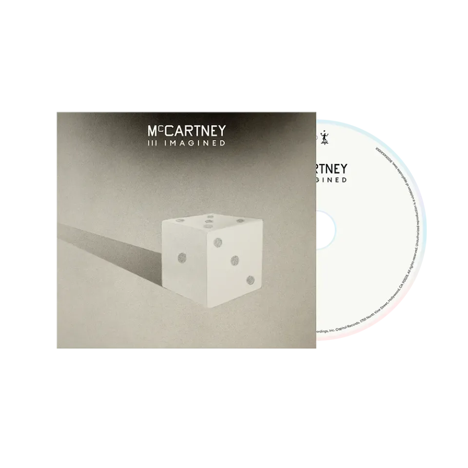EMI McCartney III Imagined CD + poster 12 titres