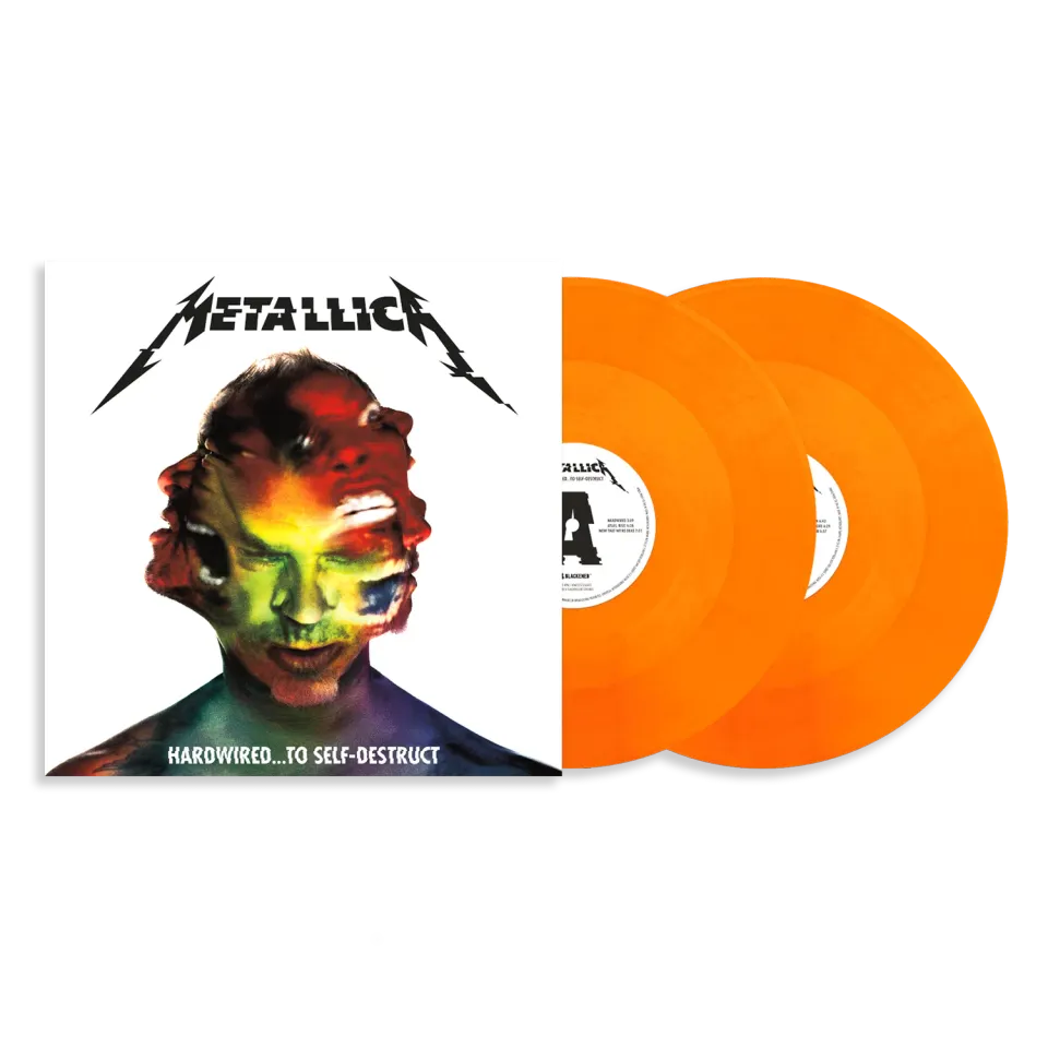 EMI Metallica Hardwired…To Self-Destruct vinyle 2LP orange