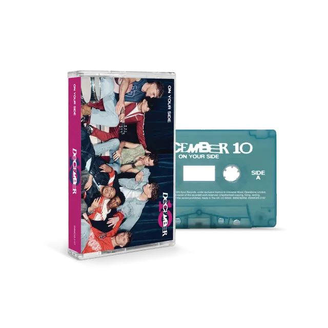 EMI On Your Side cassette aqua green EP