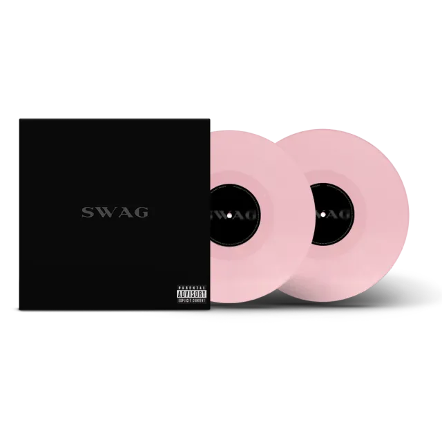 EMI Swag double vinyle LP rose saumon limité