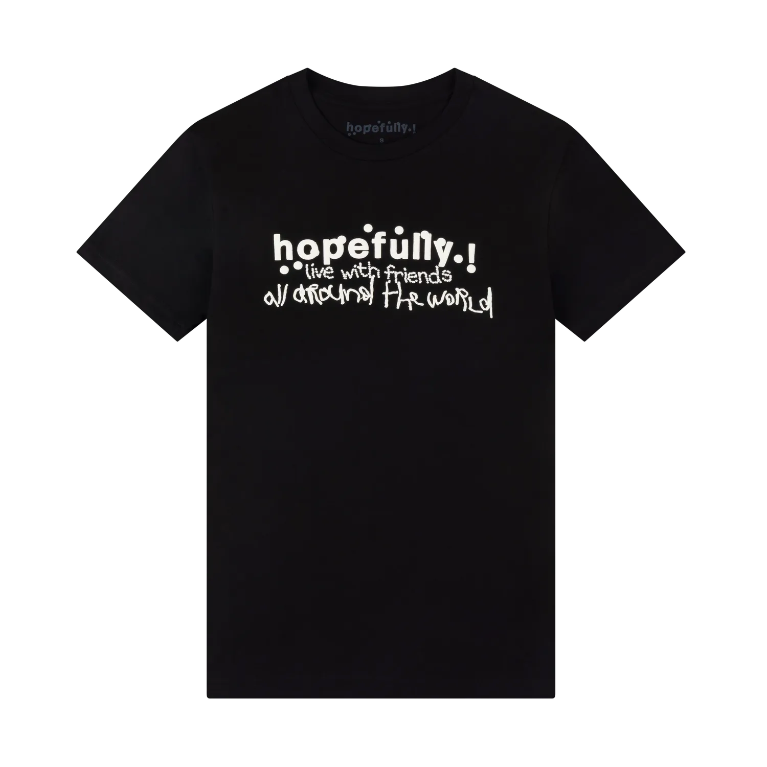 EMI Hopefully! t-shirt tournée noir coton
