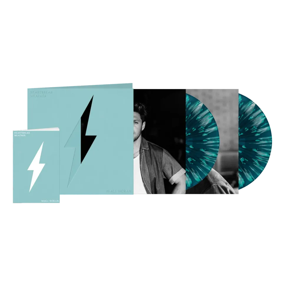 EMI Niall Horan Heartbreak Weather 2LP vinyle bleu splatter
