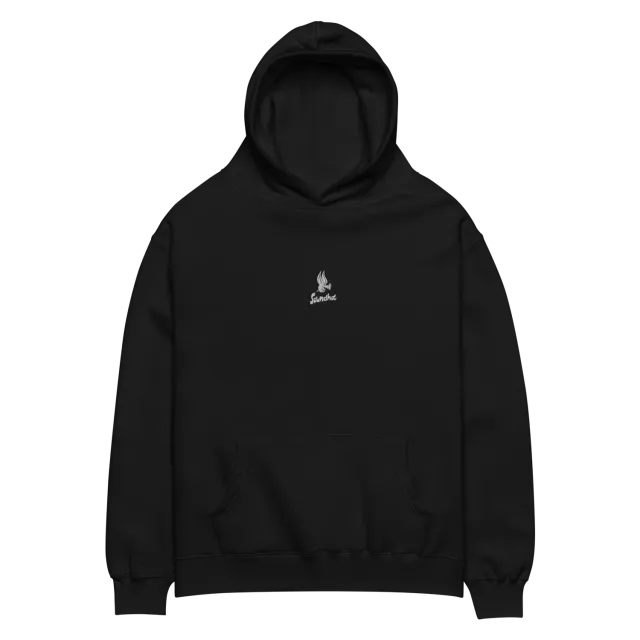 EMI Soundhog Logo hoodie noir molleton 319g