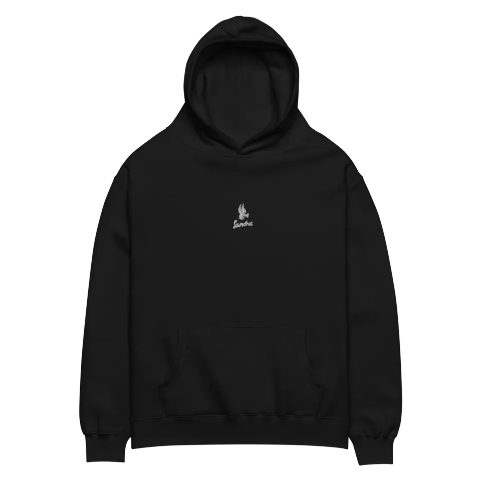 EMI Soundhog Logo hoodie noir molleton 319g