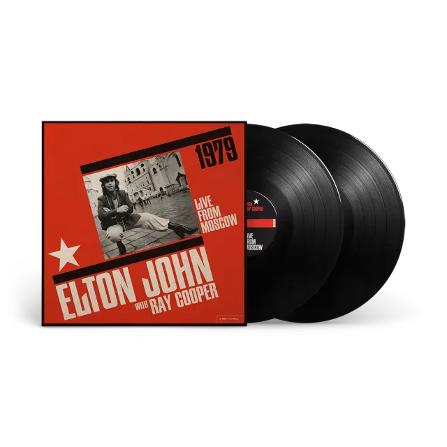 Elton John Live From Moscow vinyle 2LP remasterisé
