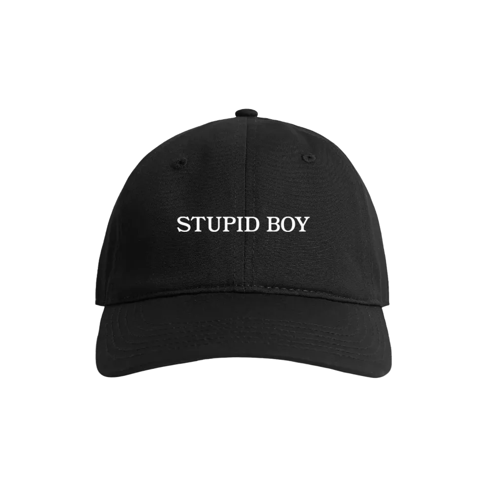 EMI Stupid Boy Black Cap casquette noire coton