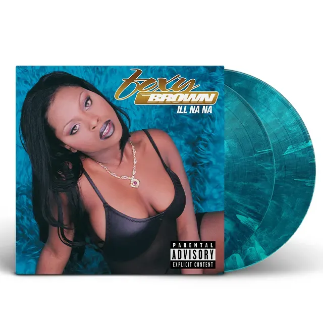 EMI Foxy Brown Ill Na Na double vinyle marbré bleu