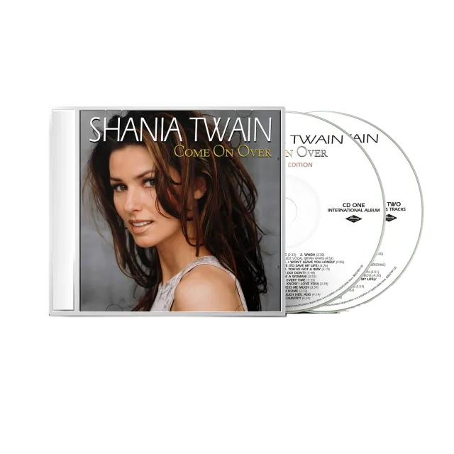 Shania Twain Come On Over Diamond Edition Double CD