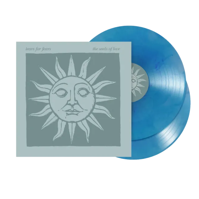 EMI Seeds Of Love Tears For Fears 2LP bleu deluxe