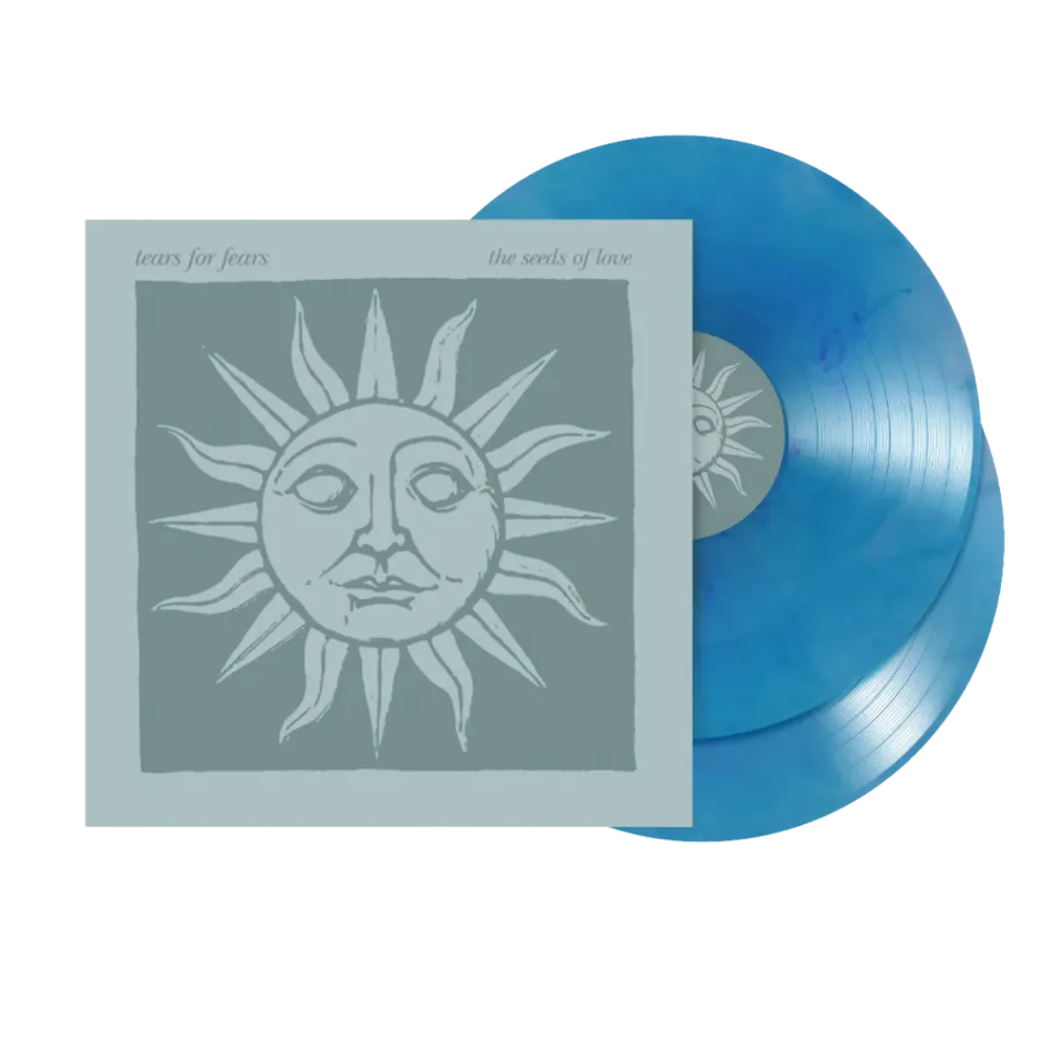 EMI Seeds Of Love Tears For Fears 2LP bleu deluxe