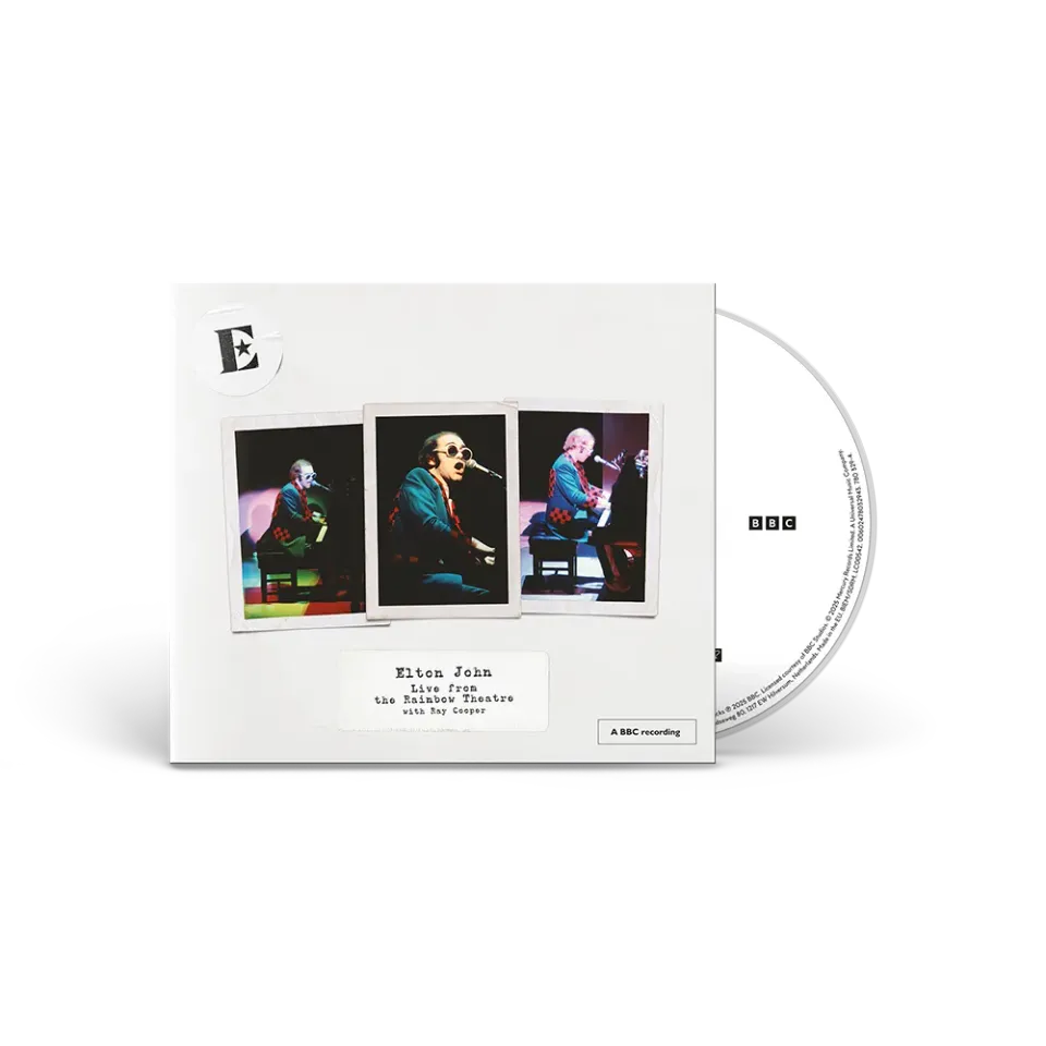 EMI Live Rainbow Theatre Ray Cooper CD Elton John